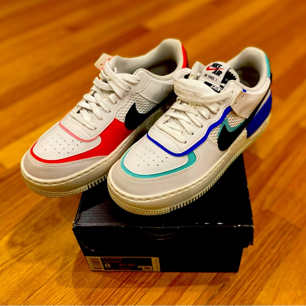 NIB/NWT NIKE AIR W AF1 SHADOW, size 8